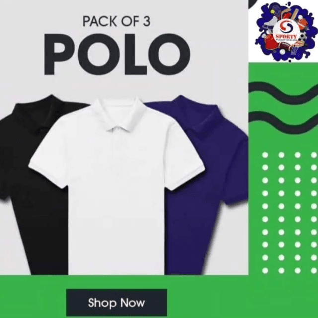 Polo T-Shirts Pack Of Three